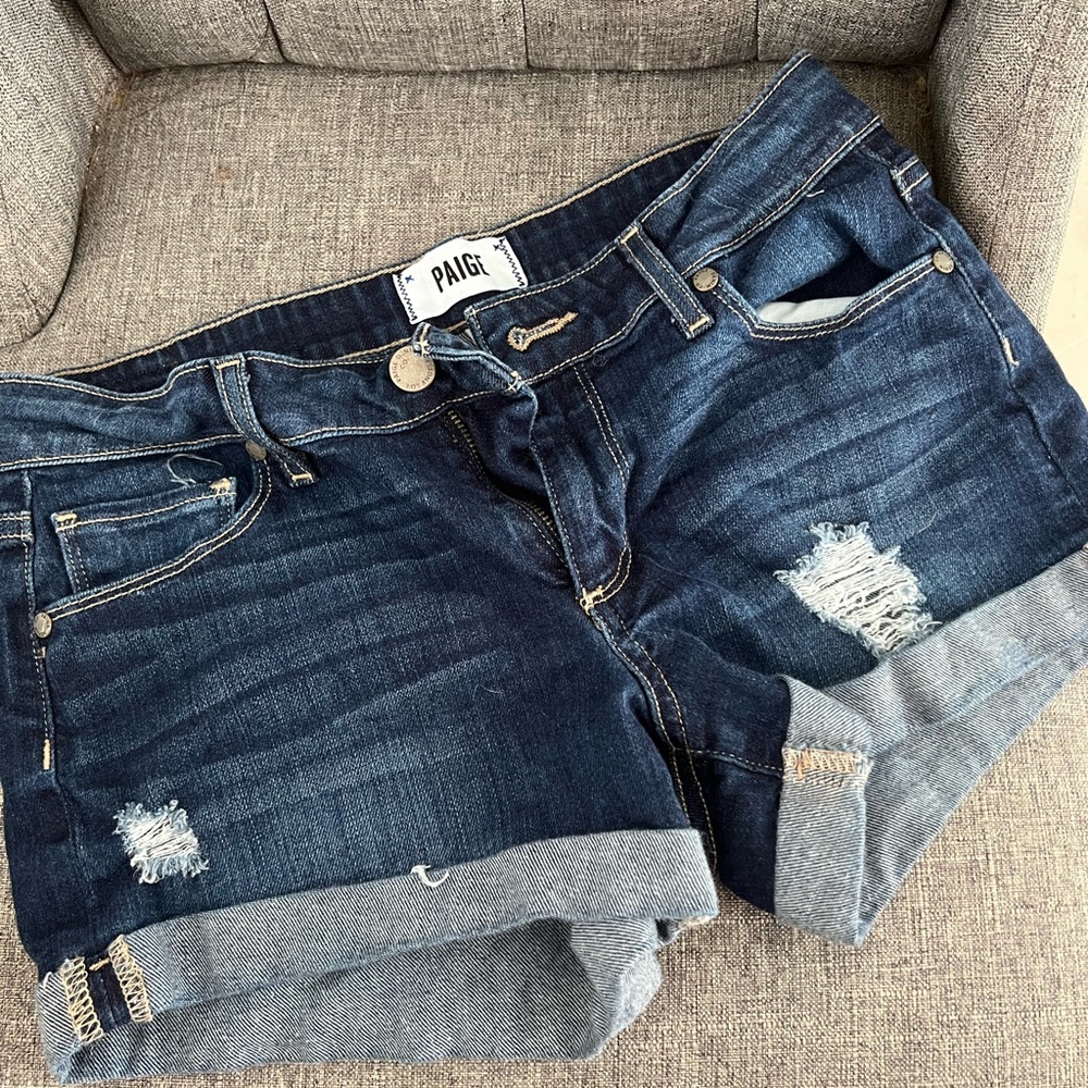 Paige denim Jimmy Jimmy shorts size 25